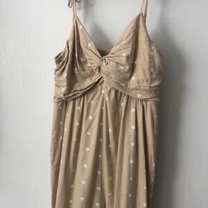 Old navy cross front polka dot jumpsuit